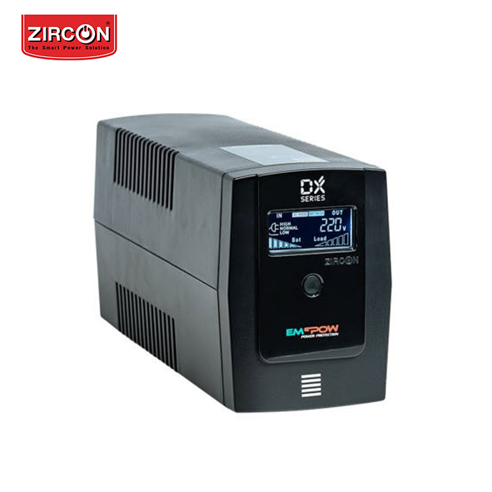 เครื่องสำรองไฟ ZIRCON UPS - DX-Series 1000VA/550W